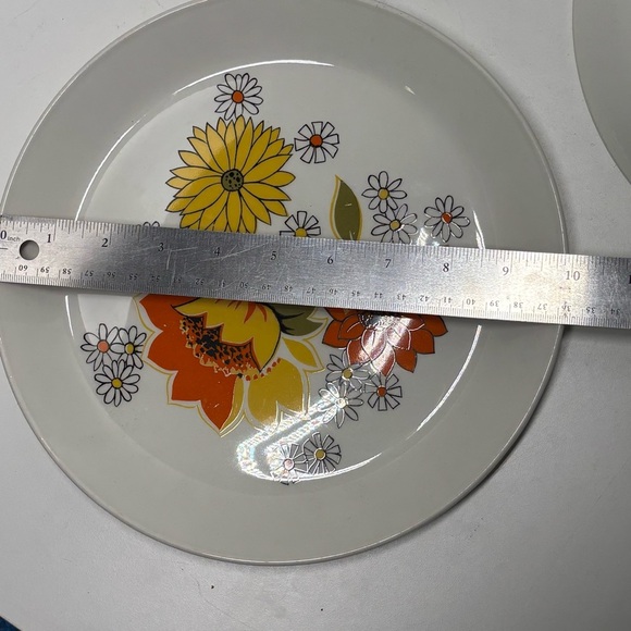 Set of 3 Johnson Bros Ironstone dinner plates in Pasadena pattern - Picture 11 of 11